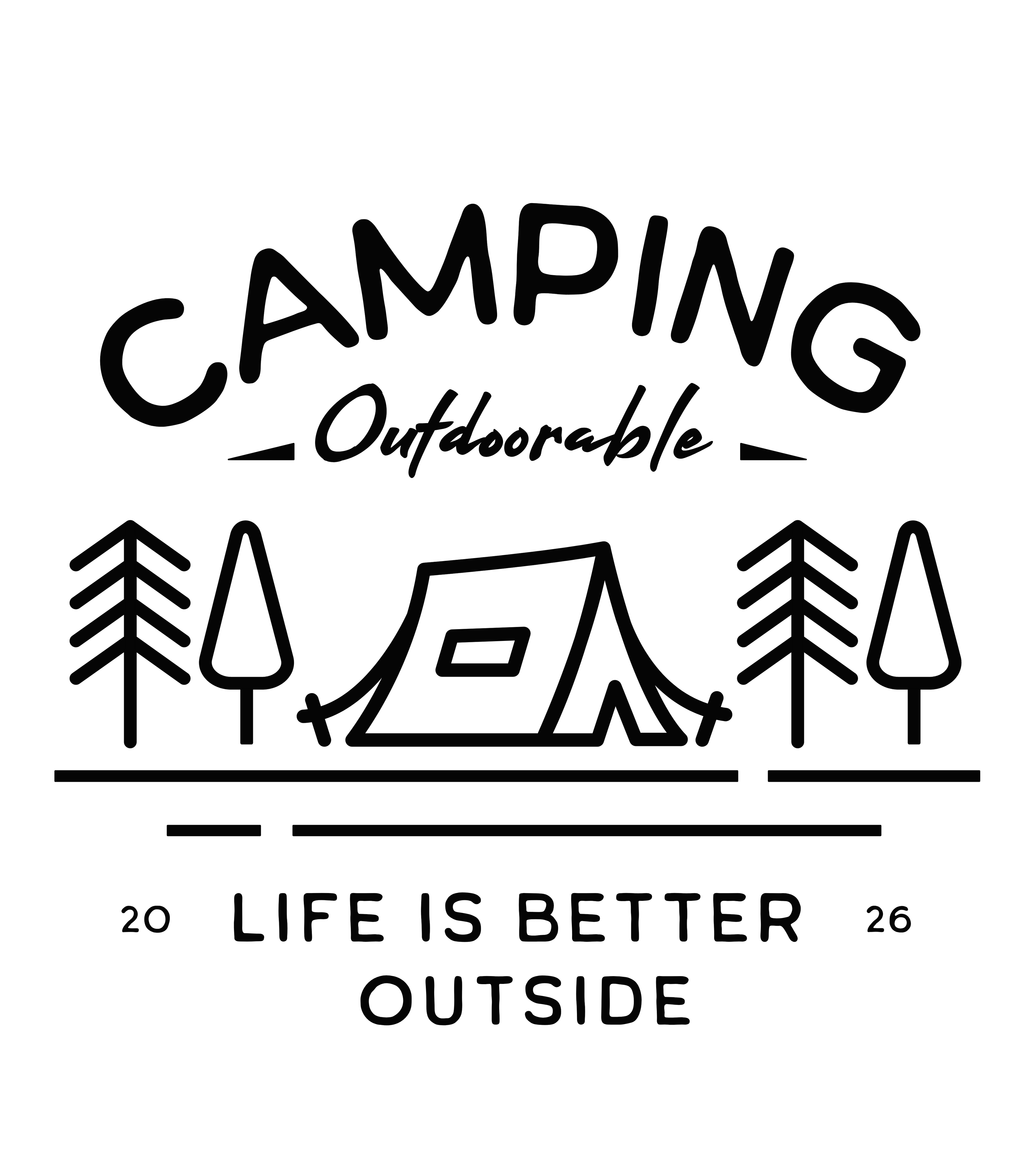 "Life is Better Outside" Design Collection
